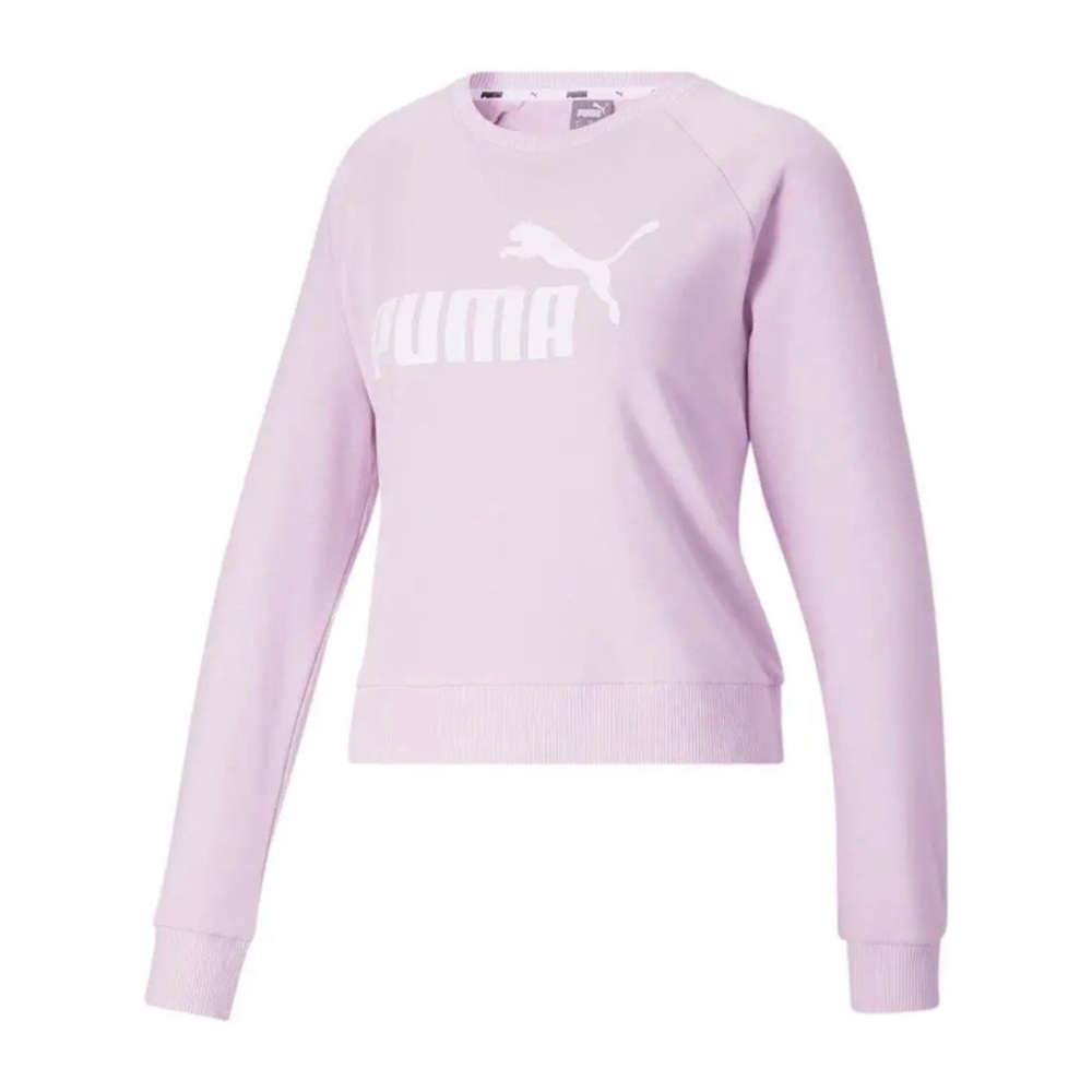 NWT Puma Logo Crewneck Top Size M